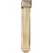 Ekena Millwork Traditional Arts and Crafts Rough Sawn Bracket w/ Offset Brace, Douglas Fir, 6"W x 22"D x 34"H BKT0604X22X34TRA03RDF - alternate 4